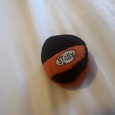 NEW USA BLACK/ORANGE-Stally World Footbag Hacky Sack WFA-Authentic