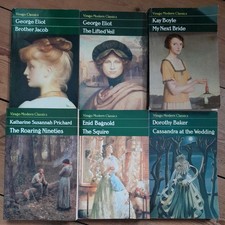 Virago Modern Classics 6x Vintage Paperback Book Bundle 1980s