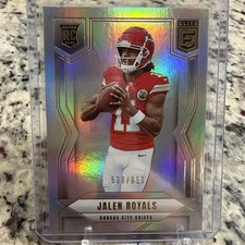 2025 Panini Elite Football Jalen Royals Rookie /999 Chiefs