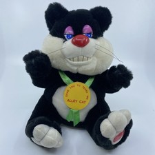 Vintage Alley Cat  Dare You To Tease Me  Plush Toy Black 1997 Works Tested