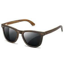 Wood Sunglasses for Men Women Square Polarized All-Wood Sun Glasses Lightweig...