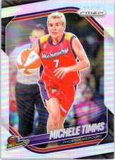 2025 Panini Prizm WNBA #133 Michele Timms Silver Prizms