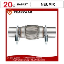 Flexrohr mit 2 Schellen 45x100/210mm 1x Ersatz für Audi Opel Seat VW für Seat