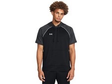 Under Armour Mens Command Warm-Up Short Sleeve Hoodie - Fast Drying