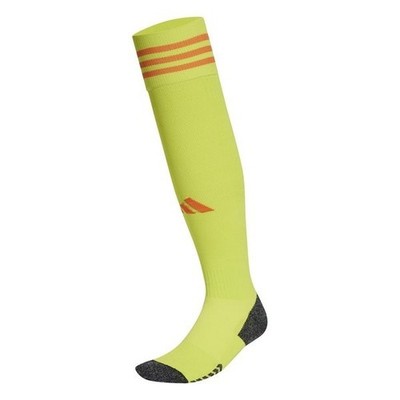 Adidas gelbe Fußballsocken Paar klein 4,5-5,5/Medium 6,5-8 halb solar orange