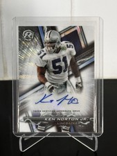 2024 Topps Composite Ken Norton Jr Resurgence Auto Silver Refractor  /125 SP