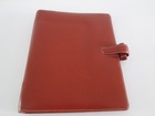 FILOFAX CUBAN A5 SIZE ITALIAN LEATHER ORGANISER BROWN TAN COLOUR