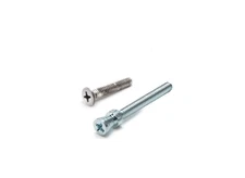 FHC 1/4"-20 Threaded Shoulder Bolt Kit with Finish Washer for 89 Push - Satin