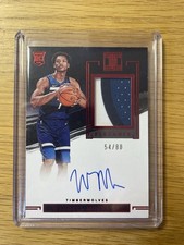 2022-23 Impeccable Wendell Moore Jr. Rookie Patch Auto 54/88 - Card #126