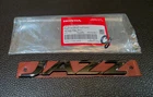 JAZZ BLACK CHROME LOGO EMBLEM BADGE FOR REAR HONDA JAZZ GK 2014-2018