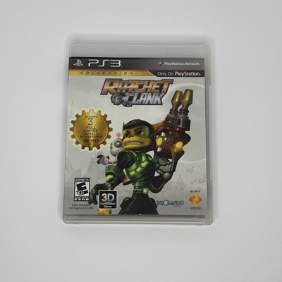 Ratchet & Clank Collection (Sony PlayStation 3, 2012) PS3 No Manual Tested Works