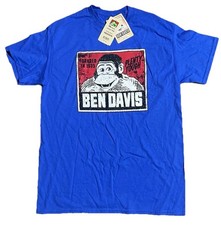 Ben Davis Blue Gorilla Logo Tee M NWT   Workwear Streetwear Vintage Vibe Skater