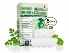 5x Moringa Berberine x NAD 10 in 1 Advanced Nano Microneedle Patch Weight Loss
