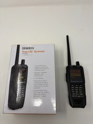 NOT WORKING Uniden SDS100 Digital APCO Trunking Handheld Scanner Including GPS