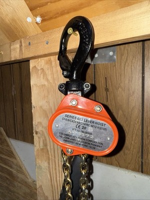 CM Series 603 Mini Lever Hoist, 1100 Lbs. Cap., 10Ft. Lift