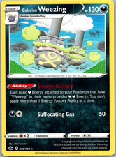 Galarian Weezing 096/198 Swsh06: Sword & Shield - Chilling Reign Regular