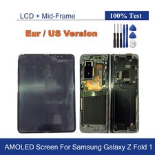 Amoled For Samsung Galaxy Z Fold 1 LCD Display Touch Screen Assembly Replacement