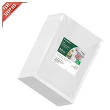 Commercial-Grade Embossed Vacuum Sealer Bags - 8"x12" for Sous Vide and Storage