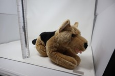 Vintage Animal Alley German Shepard Stuffed Animal Plush Realistic Floppy