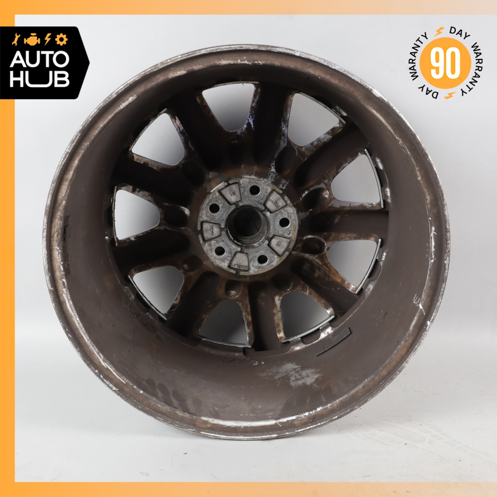 Bentley Continental GT Flying Spur 9 x 20 20" Wheel Rim Black 3W0601025AM OEM