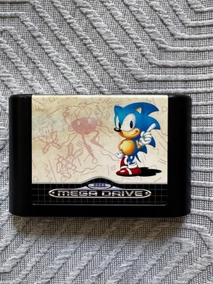 Mega Drive Sonic the Hedgehog (Works on Genesis) REGION FREE PAL