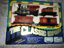 NOS 1980's TOY STATE No 601 Battery Operated CIRCUS TOUR Dual Function TRAIN SET