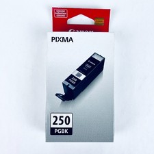New Genuine Canon PIXMA PGI-250PGBK Genuine Black Ink Cartridge PGI-250 PGBK