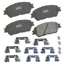 Disc Brake Pad Set-QuietCast Ceramic Brake Pads with Hardware Bosch BC1698
