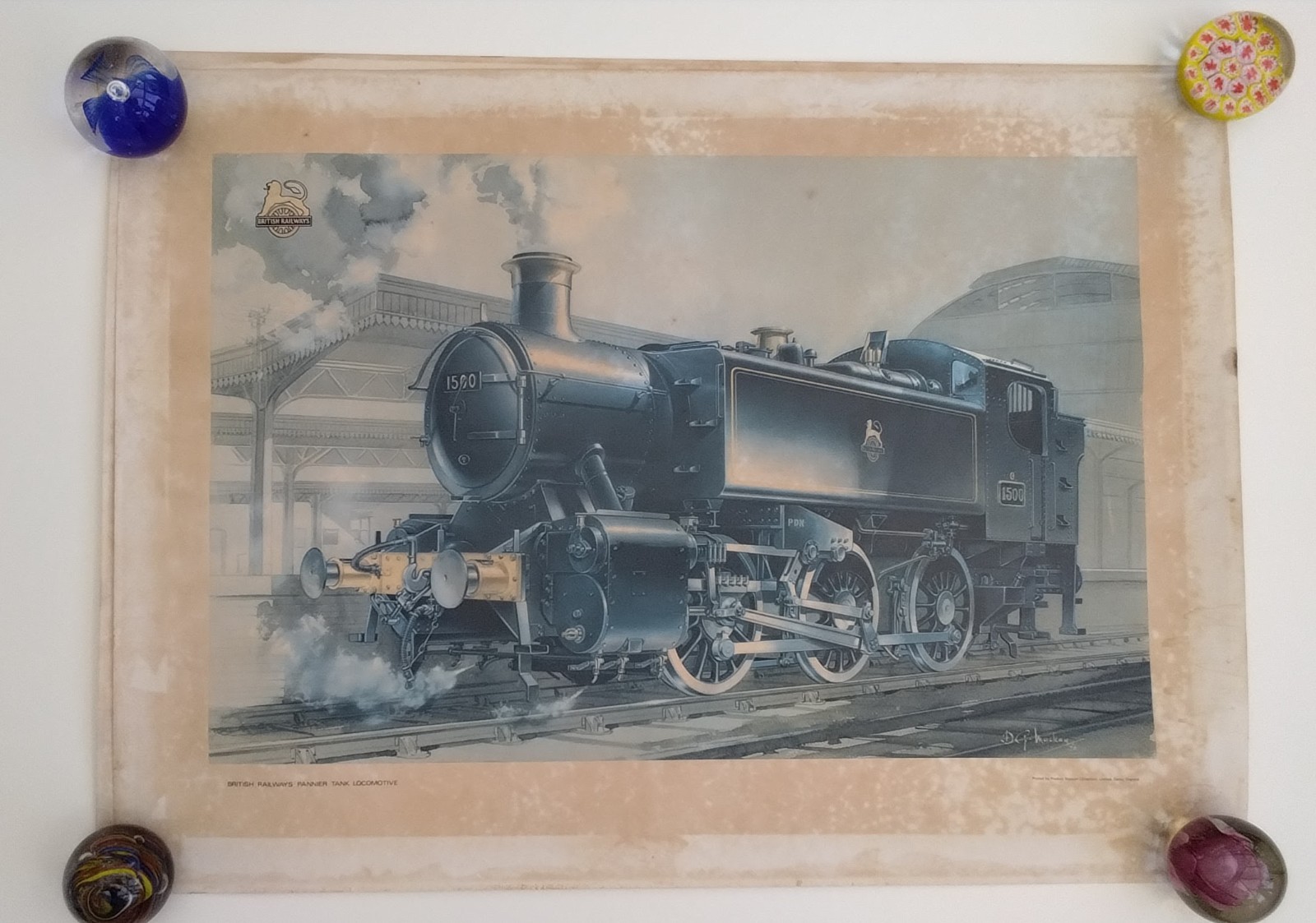 Set of 4 Great Western Railway Prints. D G Mackay 