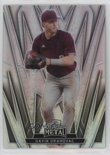2024 Leaf Metal Silver Prismatic 50/185 Gavin Grahovac #25 9cf