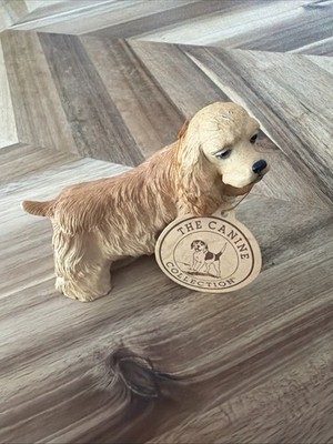 Vintage The Canine Collection Cocker Spaniel Figurine, Tiny Chips