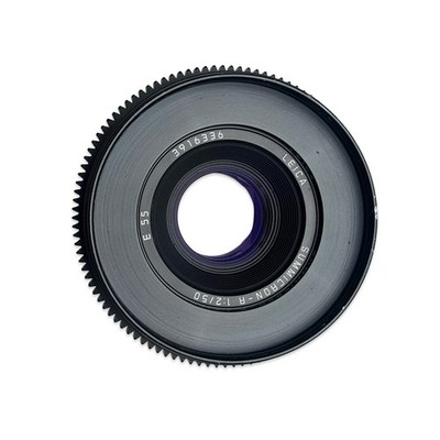 Leica Summicron-R 50mm f/2 Lens (Late 391xxxx) Cine-Mod Canon EF