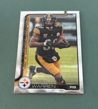 2025 Topps Chrome Football Jaylen Warren #253 Pittsburgh Steelers