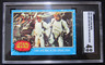 1977 Topps Star Wars Series 1 Blue #38 Luke & Han in the Ref