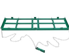 Garvee 4ft ATV/Quad Tow Drag Harrow Chain Mat Ground/Lawn Leveller Green