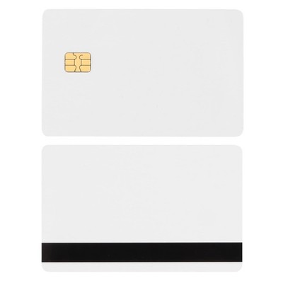 10 Pack SLE4442 Chip Cards with 2 Track 8.4mm HICO Magnetic 10pack, 10pack 