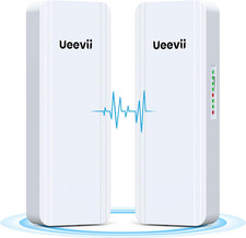 2.4G 5G Dual Band Wireless Bridge, IP65 Outdoor Point to Point Wifi Bridge CPE