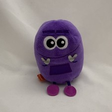 Fisher Price Story Bots Talking 5" Plush Stuffed Animal Toy RARE Purple Works