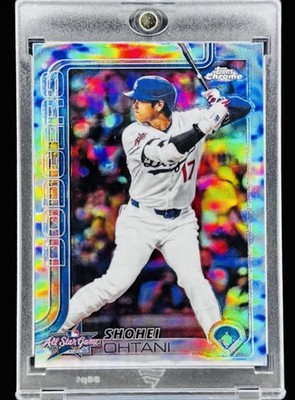 Shohei Ohtani TOPPS CHROME ALL-STAR REFRACTOR SP CARD LOS ANGELES DODGERS MINT