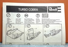 125 Revell Mustang Turbo Cobra 7200 Instructions Only 125 Revell Mustang Turbo Cobra 7200 Instructions Only