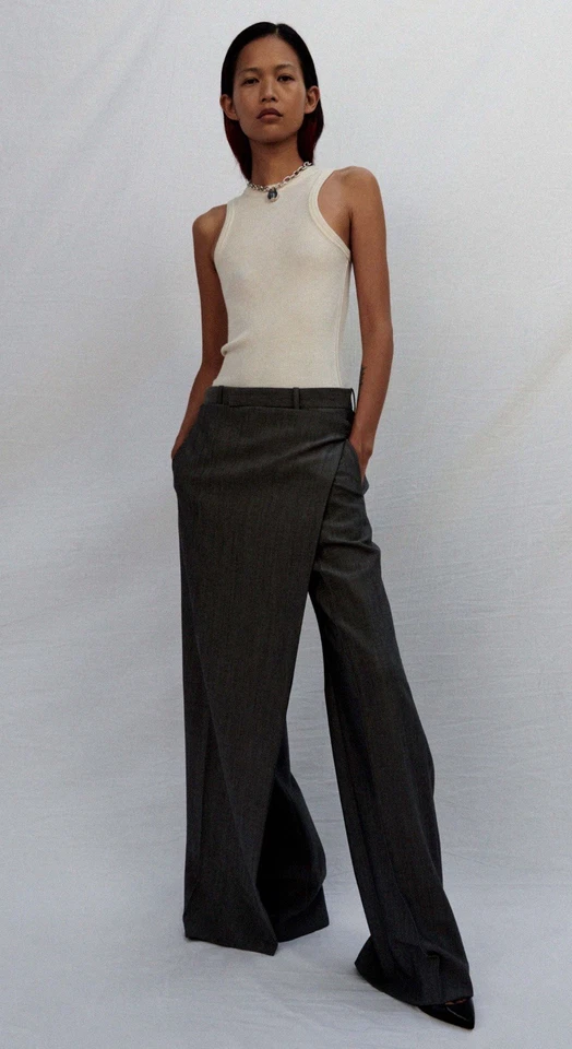 pheobe philo apron trousers black (In 2025 Vogue.) Pants, Slacks Sz 34 US 2