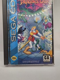 Dragon's Lair (Sega CD, 1993) CIB Complete w/ Manual & Registration Card Tested