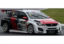 1/43 Peugeot 308 TCR No.4 1st TCR Europe Race 2 Spa-Francorchamps Diecast