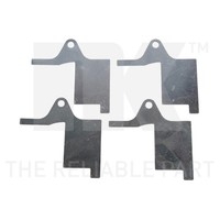 NK ZubehöRsatz Scheibenbremsbelag FüR CitroëN C5 I Dc_ 2.0 16V 1.8 De_ 2.2