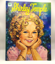 Shirley Temple Paper Doll Book New Uncut 1986 Vintage By Whitman 13x10