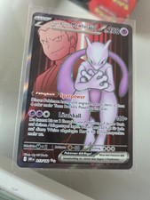 CARTA POKEMON TEAM ROCKET MEWTU EX 213/182