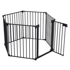 150  Adjustable Safety Gate Play Yard Doorway Fireplace Stairs Fence Barrier