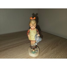 Goebel Hummel Little Gardener Figurine 74 TMK-5 West Germany Girl Watering Can