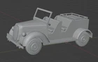54mm/1:32nd scale Resin WW2 Ford Daf 91Y 1.0t - Command car / PAG trekker
