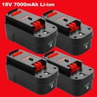 For Black & Decker 18V HPB18 7.0Ah Li-ion Battery HPB18-OPE 244760-00 A1718 NEW